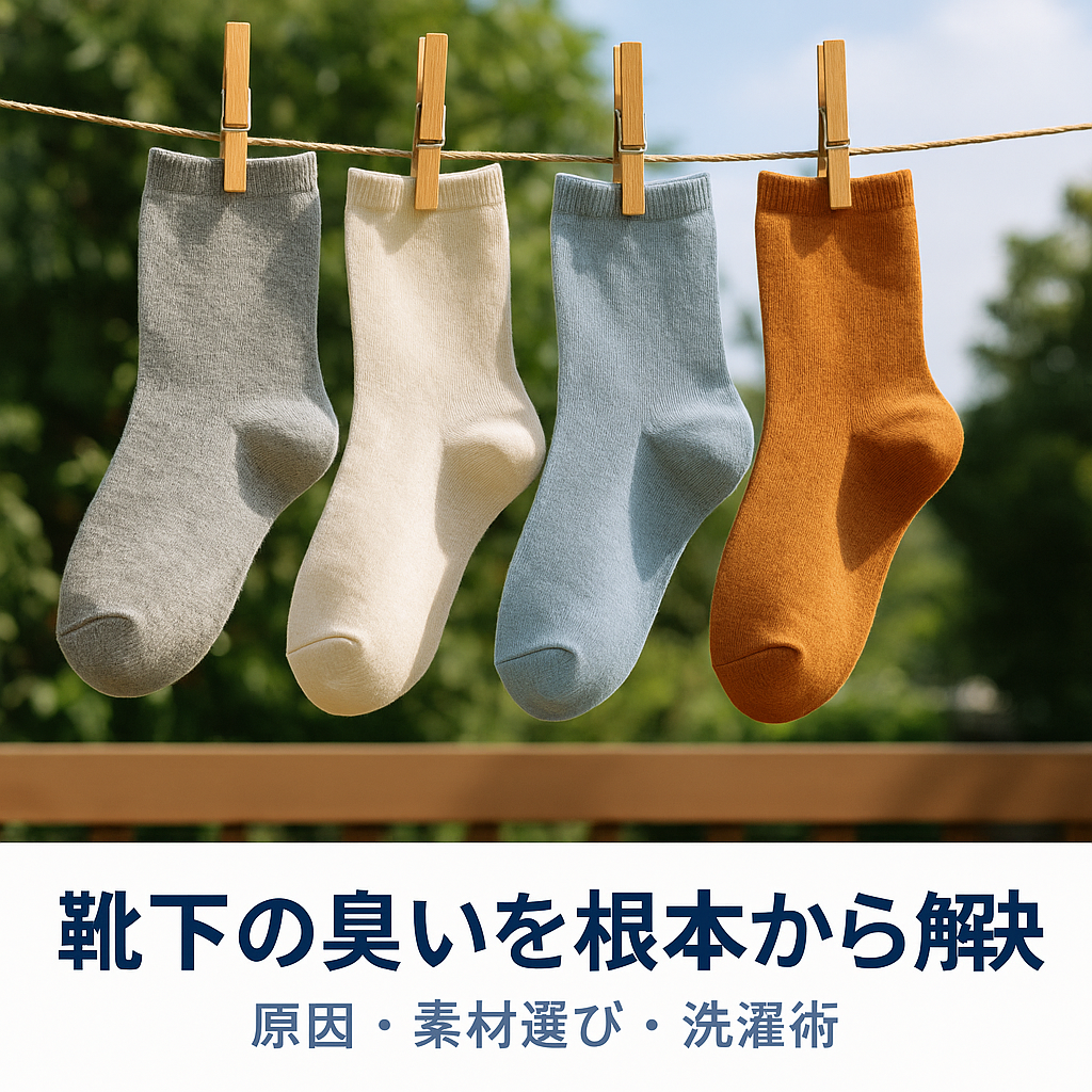 靴下の臭いを根本から解決|原因・素材選び・洗濯術【保存版】 – SOCKSLOVER公式