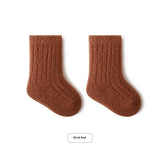 ベビースマイル_秋冬 ベビー ふわあつ しめつけない ルーズ口ソックス