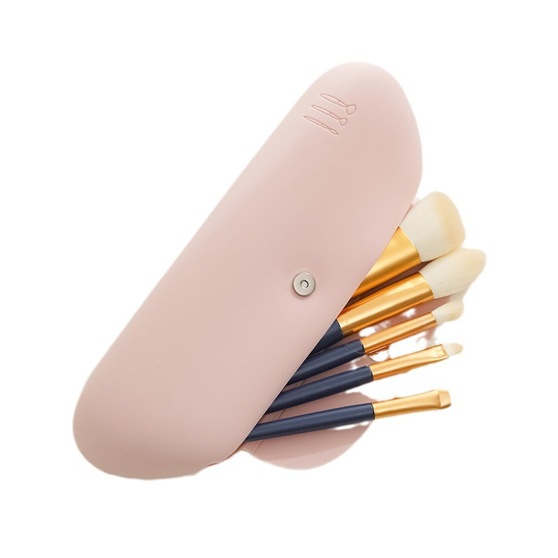 Curliene Silicone Dustproof Makeup Brush Storage Beauty Pouch