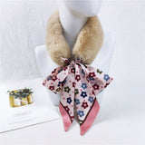 ファームーン_韓国風 厚手あったか冬マフラー レディーズ向け