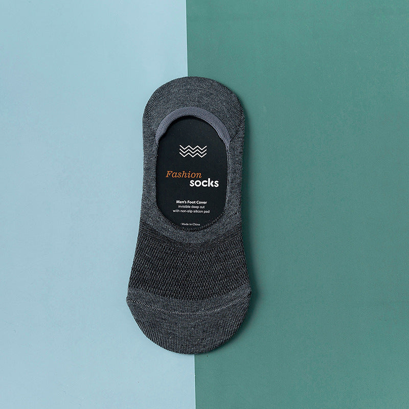 デイリーベーシック メンズコットンソックス | 春夏用薄手通気性カジュアル