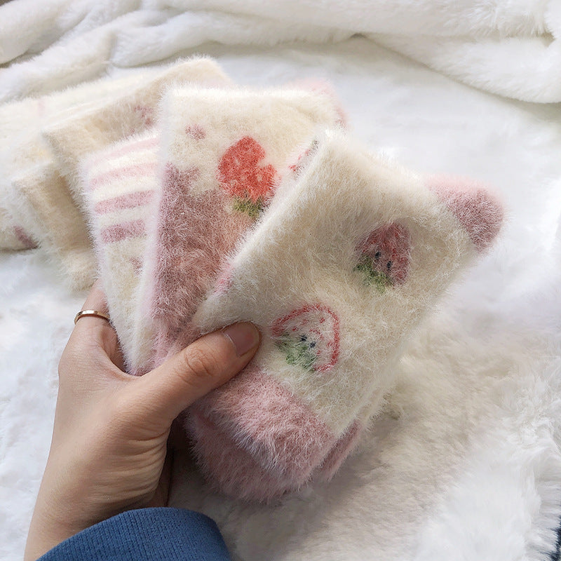 リラックスウォーム フロアソックス | レディース冬用厚手あったか睡眠ソックス