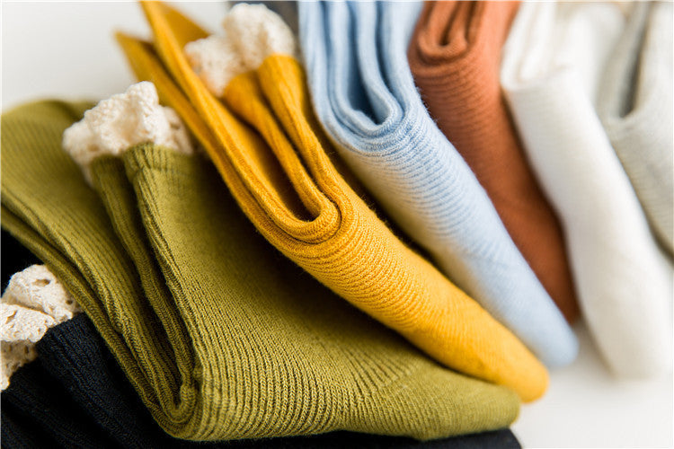 ガーリッシュボウ_レディース レースソックス ガーリースタイル