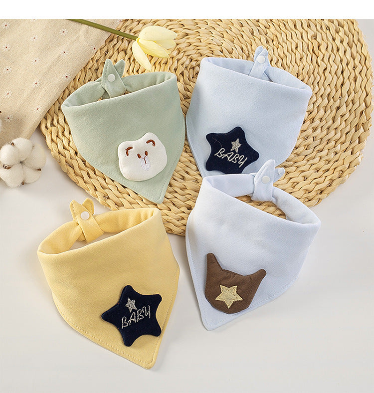 サマースカイ_夏用キッズ薄手スカーフ 男女兼用