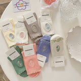 レディース コットンソックス | クリームカラーおしゃれカジュアル