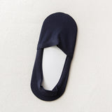 メンズ コットン インビジブルソックス|夏用滑り止め付き 10足セット