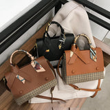 チェッコ_チェック柄 ショルダー&メッセンジャーバッグ