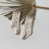 ベビースマイル フラワー柄ソックス | 個性派デザインセット