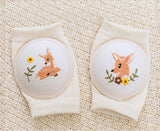 ベビースマイル_ベビー 膝保護 ソックス 夏用 通気性 メッシュ素材 転倒防止 クッション付き