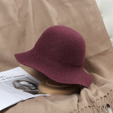 ブリットウェーブ_冬 英国レトロ ウェーブ編み ニット帽