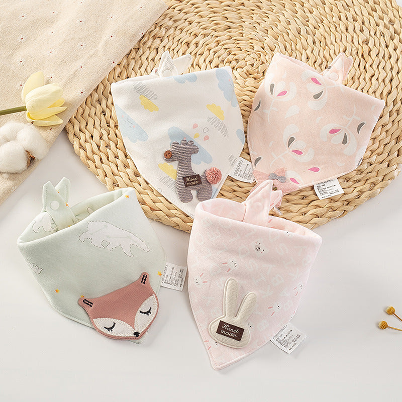 サマースカイ_夏用キッズ薄手スカーフ 男女兼用