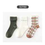 可愛い冬用あったかソックス3足セット|もこもこ快適タイプ