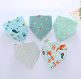 ベビースタイリー_ベビー三角スタイ よだれかけ スカーフ風デザイン