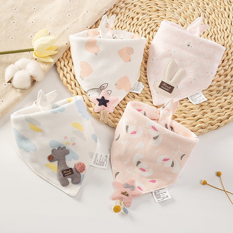 サマースカイ_夏用キッズ薄手スカーフ 男女兼用