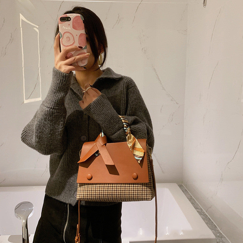 チェッコ_チェック柄 ショルダー&メッセンジャーバッグ