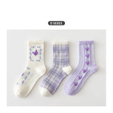 カラームード チューブソックス | 可愛い四季対応カジュアル3足セット