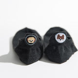 犬刺繍付きフットカバー | レディース浅履きソックスセット