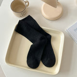 デイリーウォーム_レディース 厚手 裏起毛 ウール ミドル丈ソックス