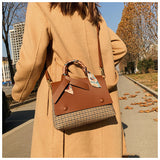 チェッコ_チェック柄 ショルダー&メッセンジャーバッグ