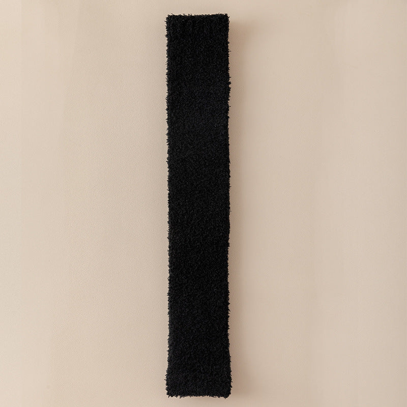 レッグウォーマー_リラックスウォーム 冬あったか レディース ふわもこ かかと・ひざ保護 二役ソックス