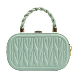 BOX CHAIN_Mini Square Box Chain Shoulder/Crossbody Bag
