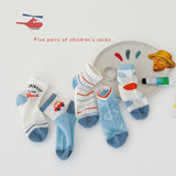 ベビーキッズ コットンソックス | フリルレース付き可愛い5足セット