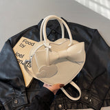 ガーリーハート_リボン×ハート ガーリー 2WAY ショルダー/メッセンジャーバッグ