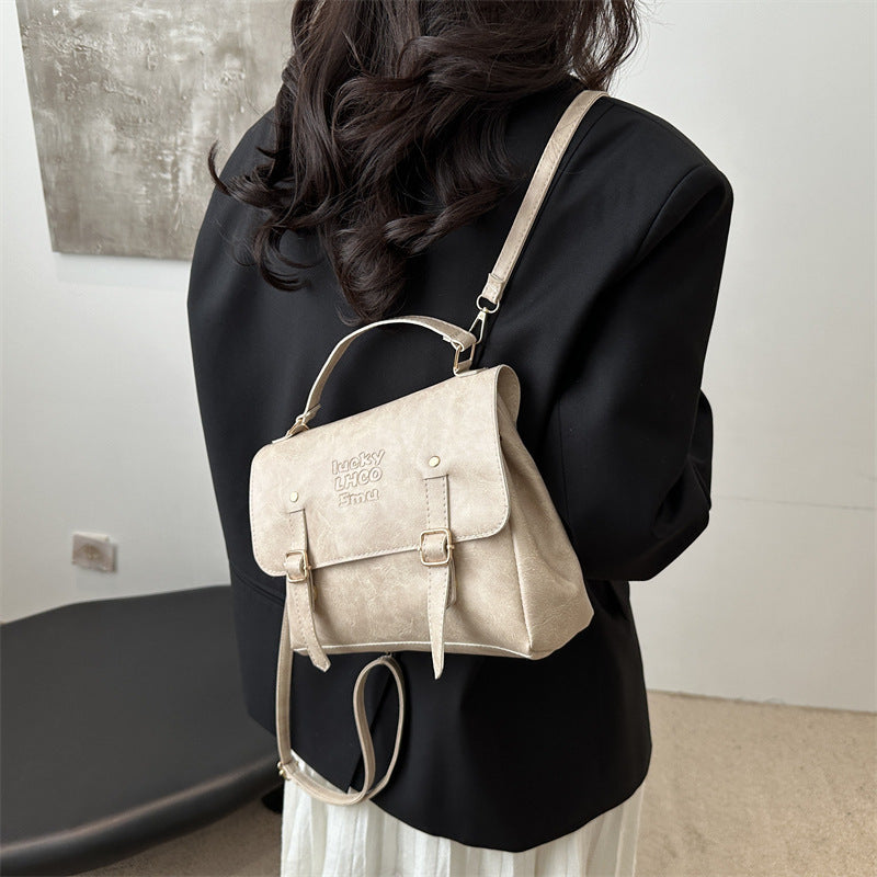 DUAL MOVE_Simple 2-Way Crossbody & Backpack for Women