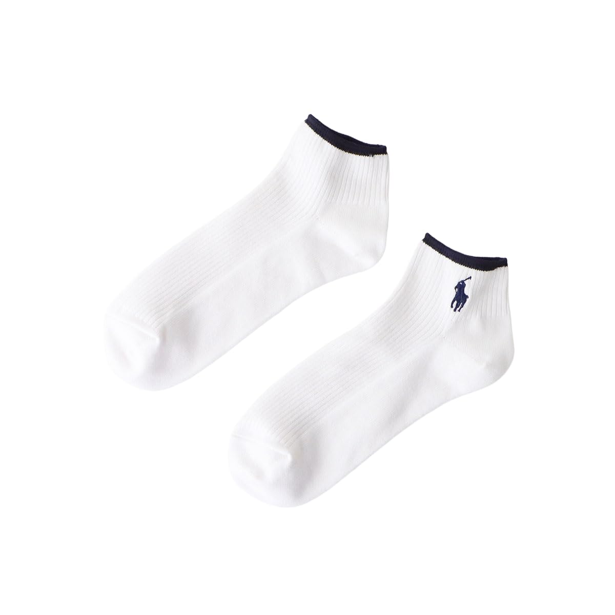 Polo Ralph Lauren 02032310 Men's Sneakers Socks, Deodorizing, One-Point