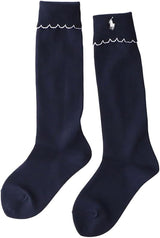 Polo Ralph Lauren Socks 04813773 Unisex Children Folding Picot Sewing Machine High Socks