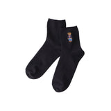 Polo Ralph Lauren 03207311 Women's Organic Cotton Blend, Polo Bear, Short Socks