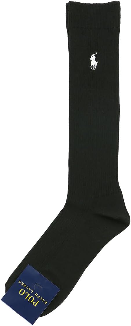 Polo Ralph Lauren 03217507 Women's Socks Polo Ralph Lauren 12.6 inches (32 cm) Length One Point School Socks