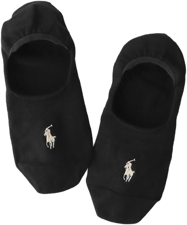 Polo Ralph Lauren 03207940 Women's Socks, Polo Ralph Lauren, Slip-Resistant Heels, One Point, Deep Shoes, Cover Socks,