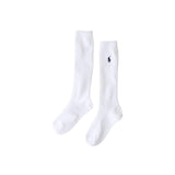 Polo Ralph Lauren 04873500 Unisex Kids One-Point Rib High Socks, Unisex