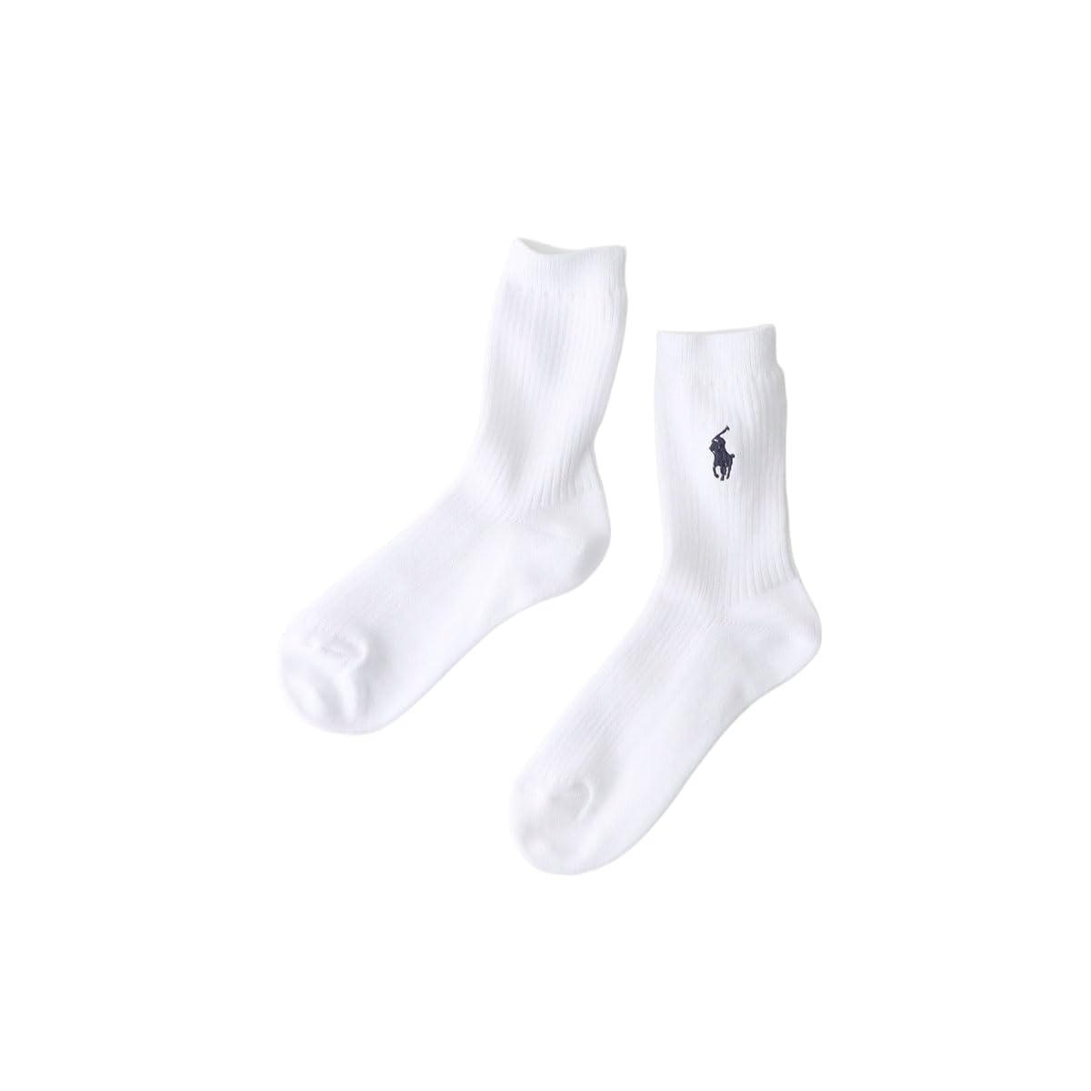Polo Ralph Lauren 04863400 Unisex Kids One-Point Rib Socks, Unisex