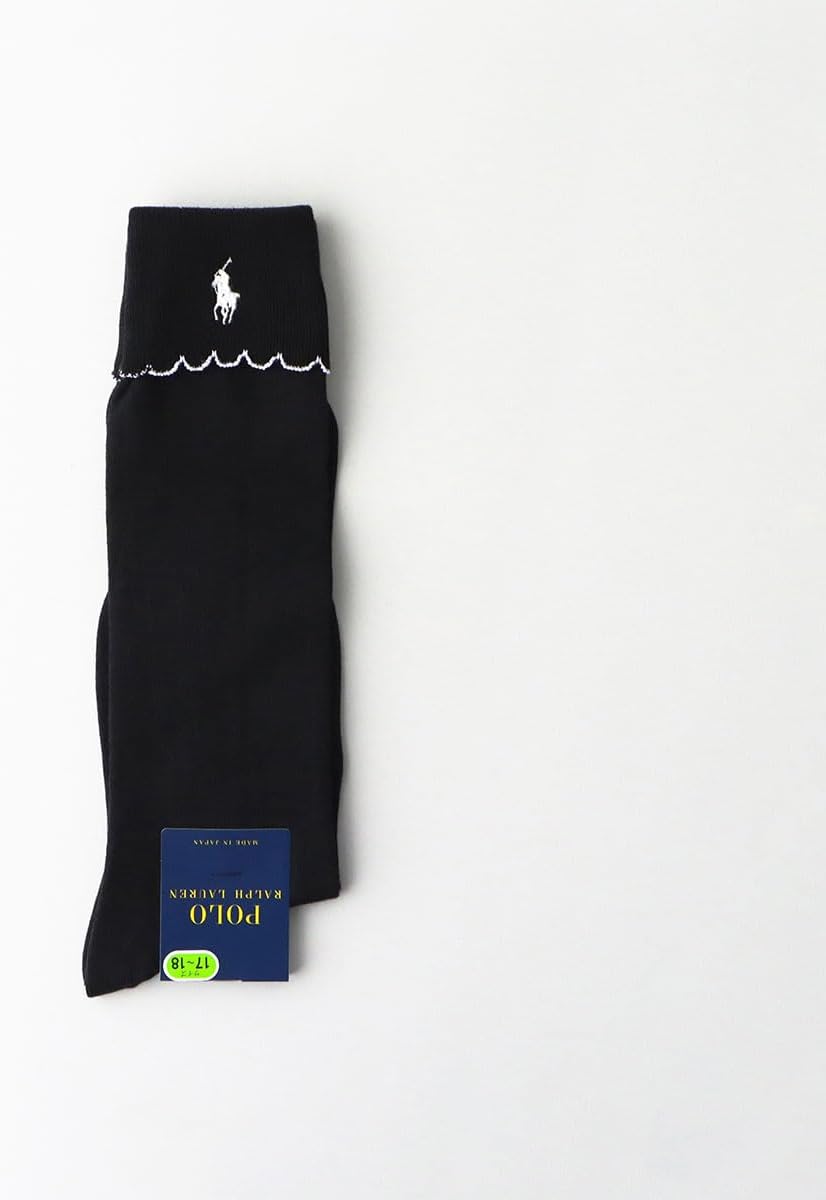 Polo Ralph Lauren Socks 04813773 Unisex Children Folding Picot Sewing Machine High Socks