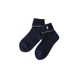 Polo Ralph Lauren 04803763 Children's Folding Picot Sewing Machine Short Socks, Unisex Children