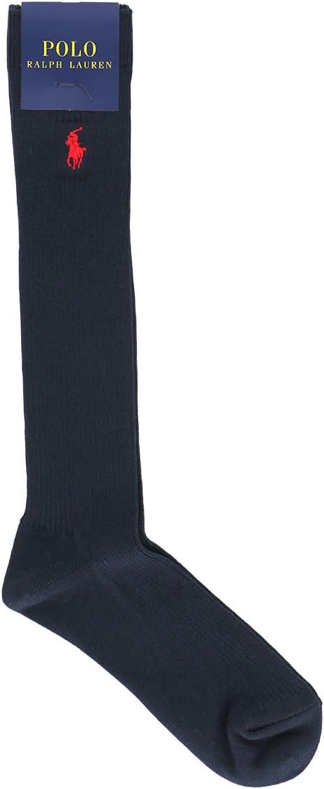 Polo Ralph Lauren 03217512 Women's Socks, 14.2 inches (36 cm) Length, One Point School Socks,