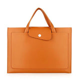 Workly Business Casual PU Leather Laptop Bag