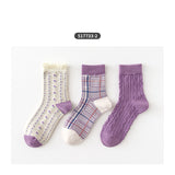 カラームード チューブソックス | 可愛い四季対応カジュアル3足セット