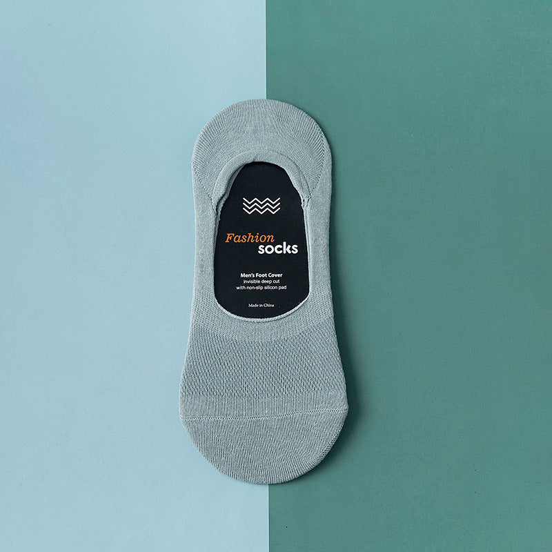 デイリーベーシック メンズコットンソックス | 春夏用薄手通気性カジュアル
