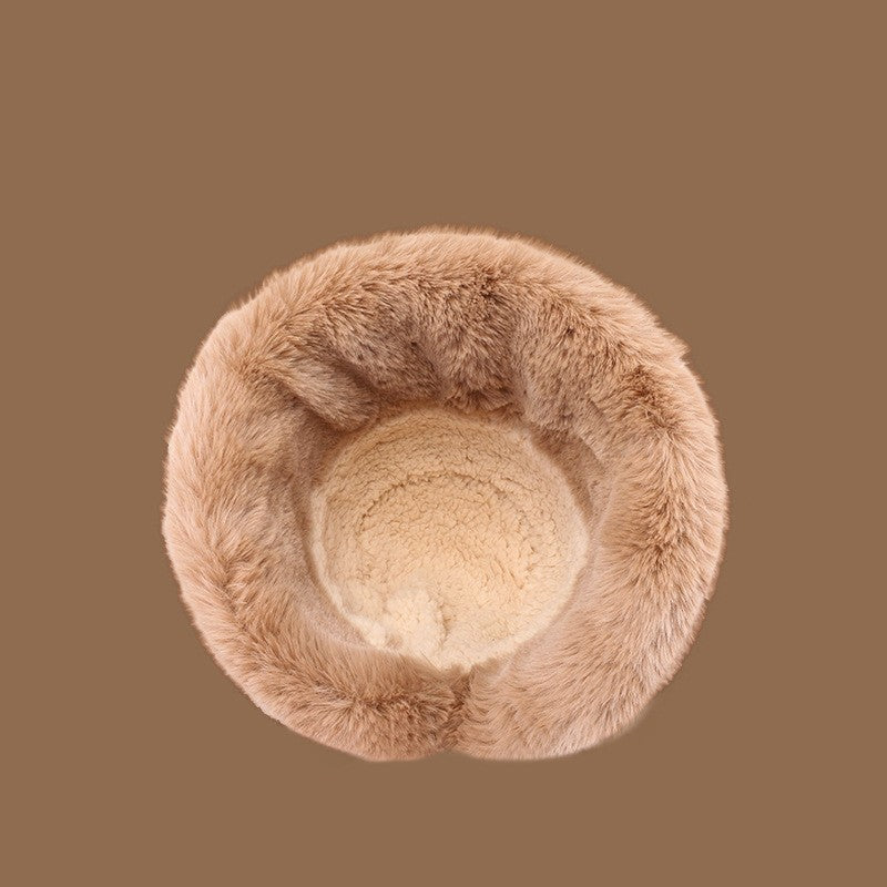 モコフィッシュ_冬用 ふわもこ 耳あて付き フィッシャーハット