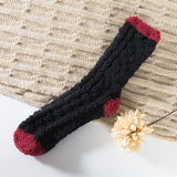 ドリームフリース_レディース もこもこ コーラルフリース ルームソックス 睡眠用