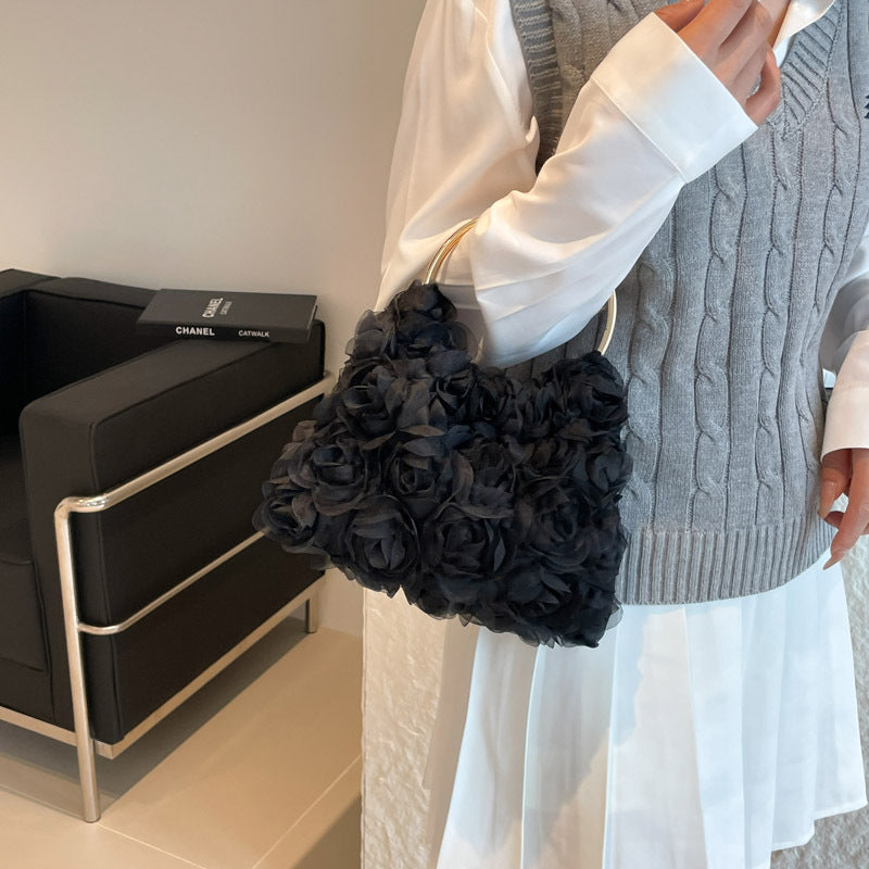 ロゼパール_ローズパール ディナーチェーンバッグ レディース 欧米風