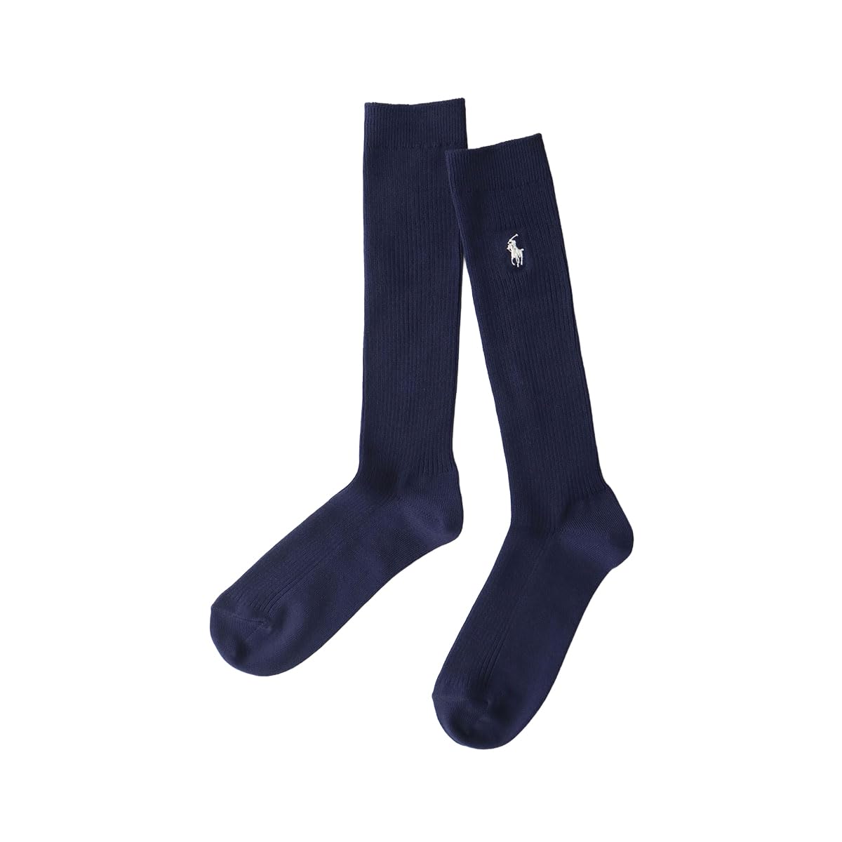 Polo Ralph Lauren 03217512 Women's Socks, 14.2 inches (36 cm) Length, One Point School Socks,