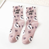 アニマルスイート_レディース カレッジ風 スウィート ミドル丈 ソックス