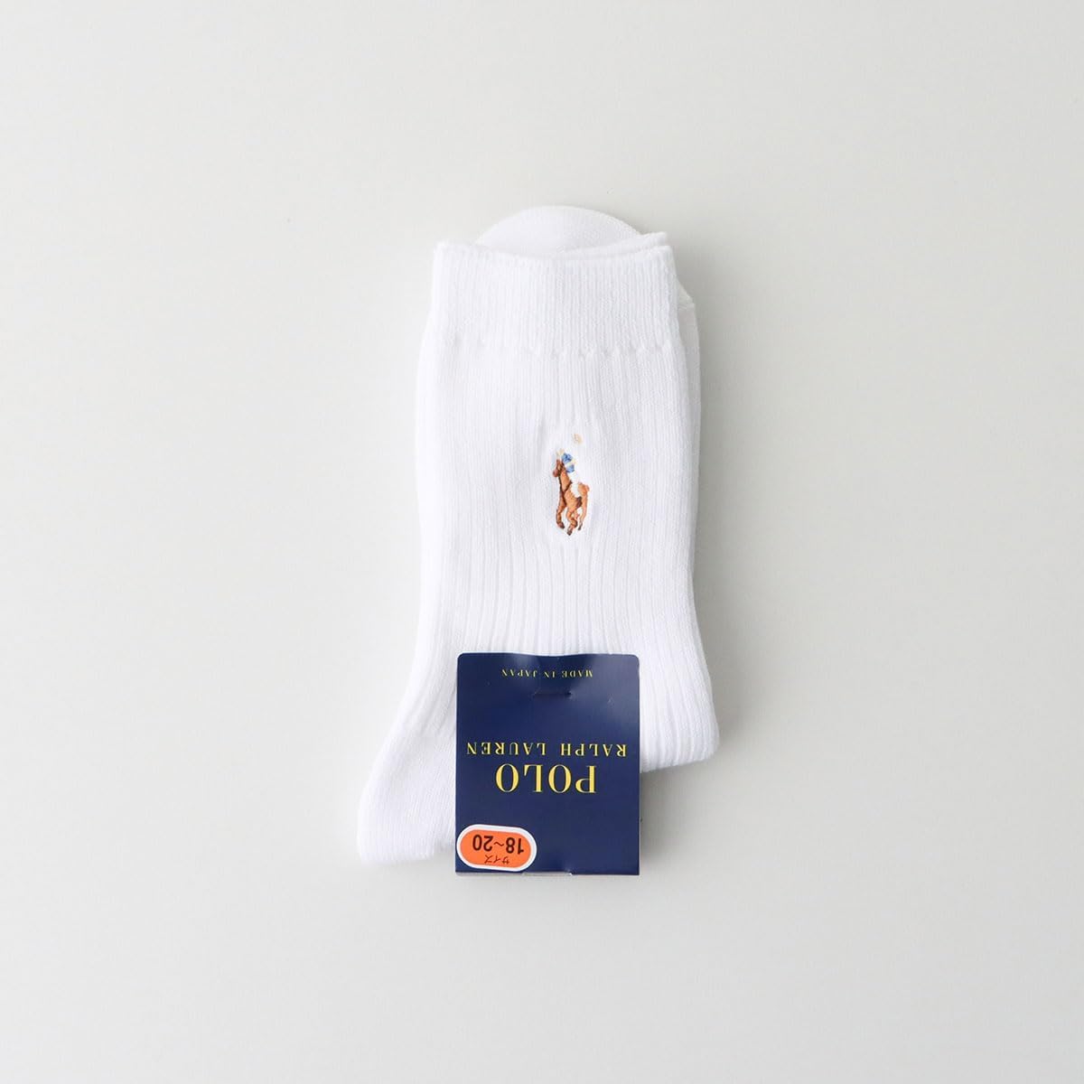 Polo Ralph Lauren 04803600 Unisex Children's Multi-Point Rib Socks