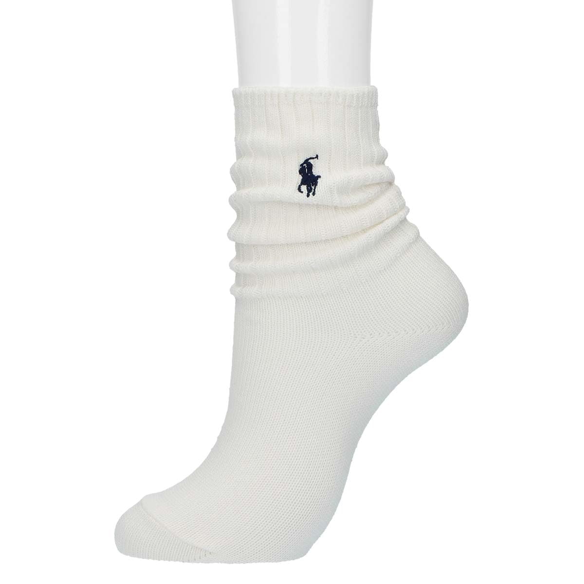 Polo Ralph Lauren 03207538 Women's One-Point Low Gauge Rib Socks