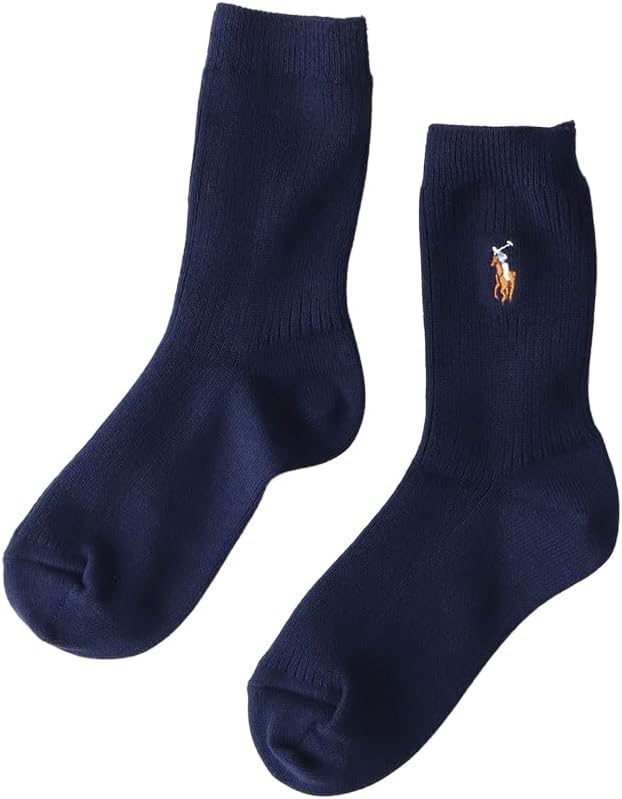 Polo Ralph Lauren 04803600 Unisex Children's Multi-Point Rib Socks