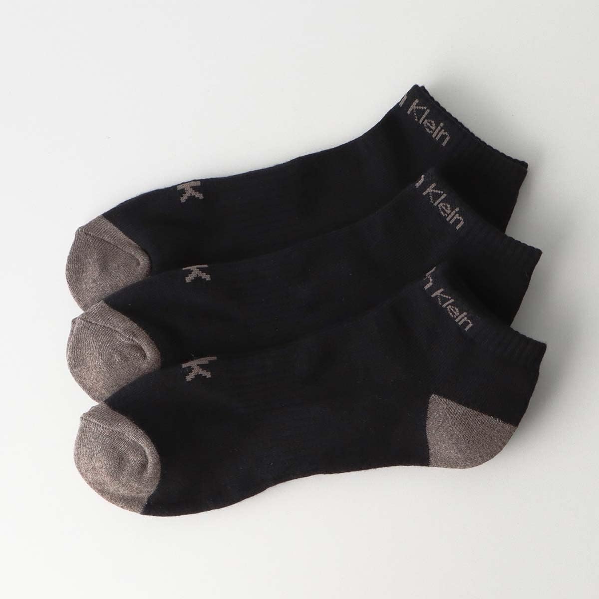 Calvin Klein 92572501 Foot Pile, Antibacterial, Deodorizing, Arch Support, Sneaker Length, Men's, Casual Socks, Unisex, Gentleman, Present Gift (02. Assorted), 02. assorted, 25.0-27.0 cm